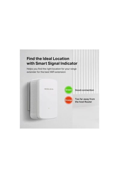 Mercusys Me10 300 Mbps Wi-fi Range Extender Evrensel Wifi Menzil Genişletici - 3