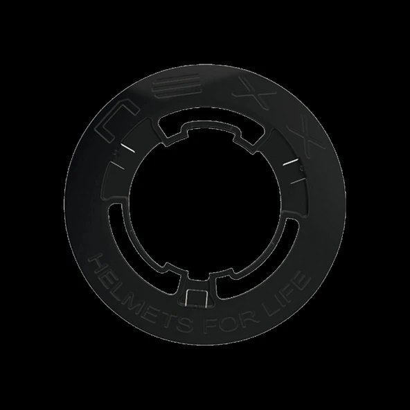 NEXX SX.10 YAN KAPAK PULU SİYAH