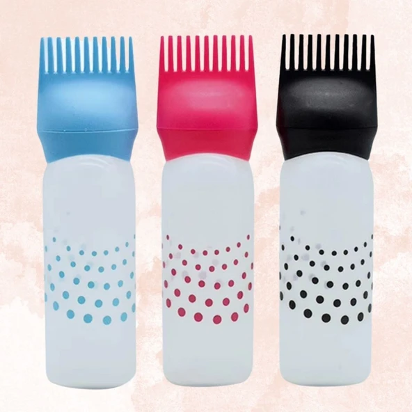 Saç Boyama Aparatı Taraklı Saç Bakımı Krem Saç Yağı Uygulama Aparatı (2818) - Resim 4