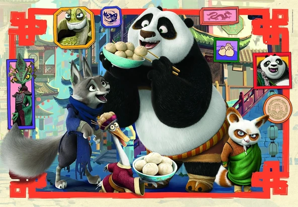 Clementoni 24 Maxi Parça Puzzle Kung Fu Panda - 2