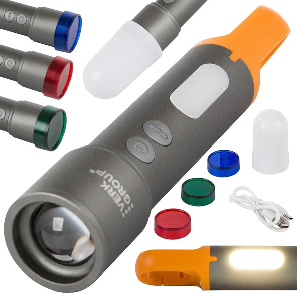 El Feneri X723 Cb-X723 Taktik Feneri Askeri Meşale (2818) ürün görseli 1