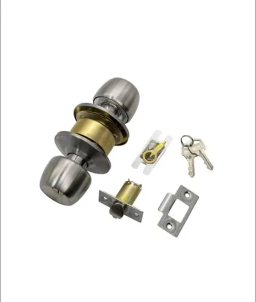 Topuzlu Kapı Kolu Kilidi Giriş Otel Tipi (2818) - Resim 3