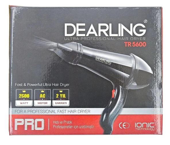 Dearling Turbo 5600 Fön Makinesi 2500 W (2818) ürün görseli