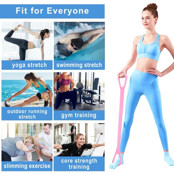 8 Şekil Egzersiz Bandı Şekil 8 Direnç Egzersiz Bandı (2818) - Resim 4