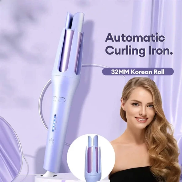 Otomatik Dönebilen Bukle Makinesi Mavi (2818) ürün görseli 1