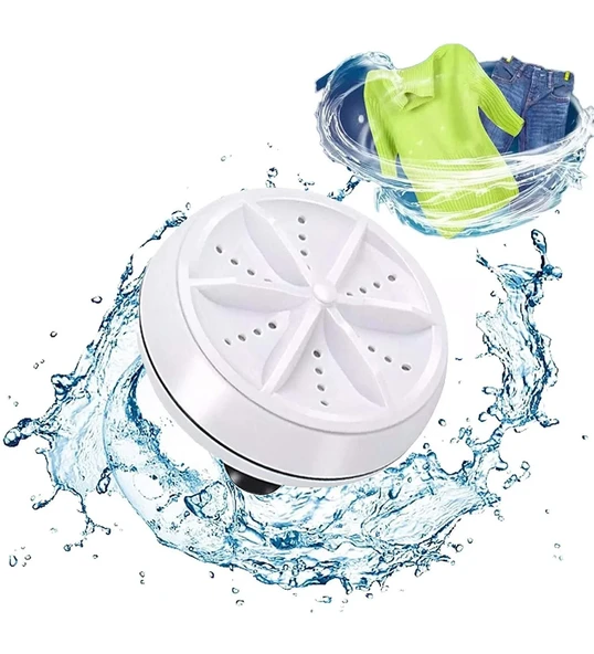 Mini Portatif Çamaşır Makinesi Taşınabilir (2818) - Resim 4