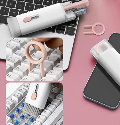 Çok Fonksiyonlu 7 Parça Airpods Klavye Ekran Kulaklık Temizleme Kiti (2818) - Resim 3