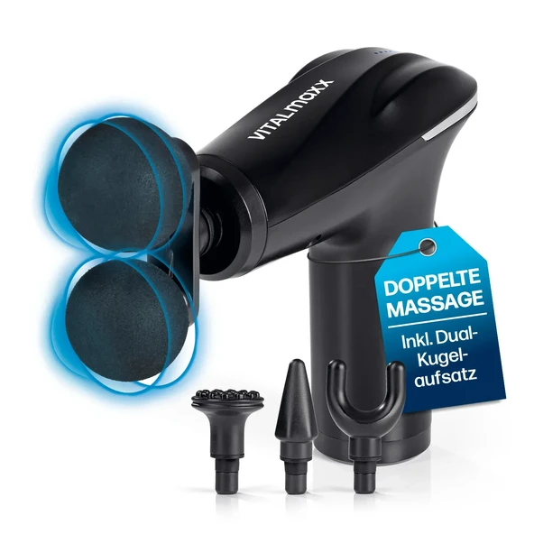 Akıllı Çipli Titreşimli Masaj Tabancası – 6 Hız Ayarlı, 4 Başlıklı, 3200 RPM Güçlü Motor, Sessiz Taşınabilir Masaj Aleti (2818) ürün görseli