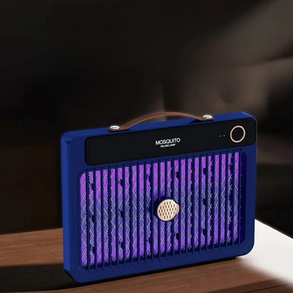 4000mAh Şarj Edilebilir Kablosuz 3000V Yüksek Güçlü Elektrikli Sivrisinek Öldürücü Sivrisinek Öldürme Lambası,Sinek Kıran BG-009 2000 mah (2818) - Resim 2