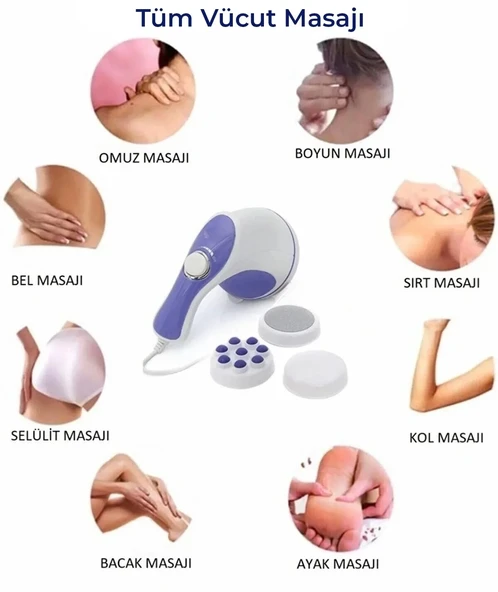 Selülit Giderici Masaj Aleti ve Masaj Cihazı (2818) - Resim 4
