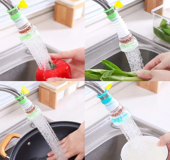 Oynar Başlıklı  Pervaneli Taşlı Musluk Başlığı (2818) - Resim 5