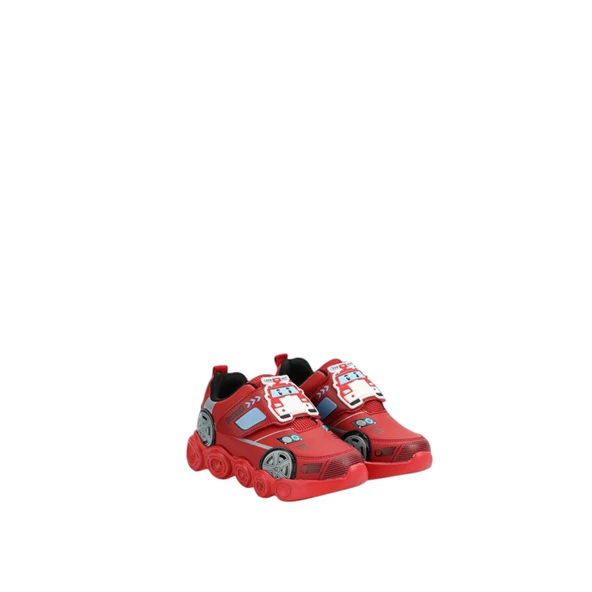 Erkek Çocuk Kırmızı Sneaker - Resim 3