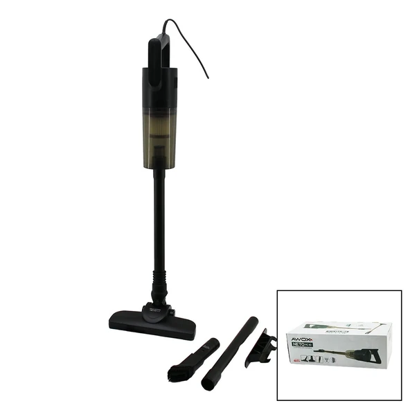 AWOX NETO VC-10 SİYAH METAL SAPLI DİK ELEKTRİKLİ SÜPÜRGE 500W 5MT KABLOSAP=75+35=110CMHEPA FİLTRE (5224) AZ-5224Gok111868 ürün görseli