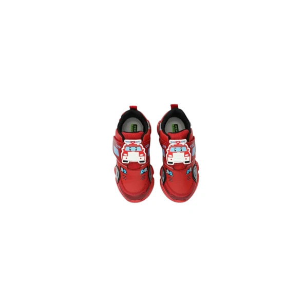 Erkek Çocuk Kırmızı Sneaker - Resim 4