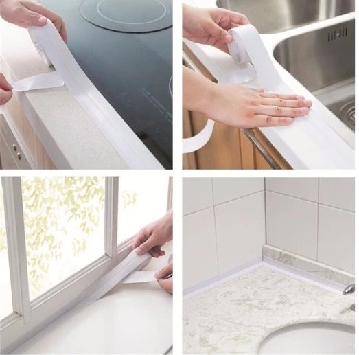 BEYAZ Su Sızdırmaz Lavabo Kenar Bandı (3.2m) (2818) - Resim 2