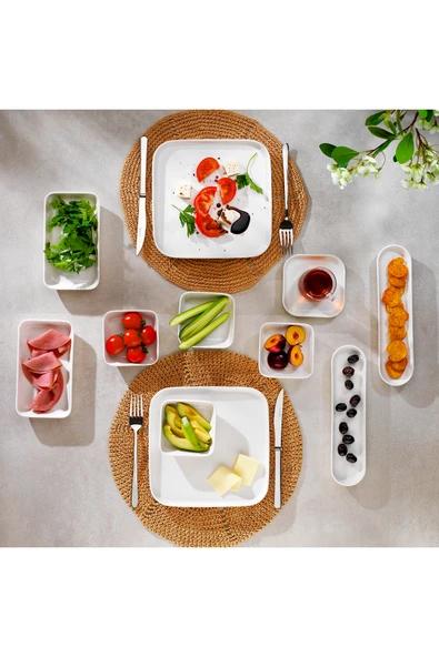 Schafer Luca Kahvaltı Takımı 32 Parça-Krem ürün görseli 1