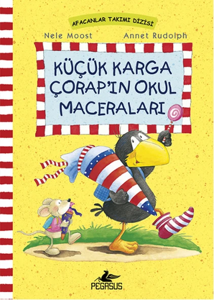Küçük Karga Çorap'ın Okul Maceraları (Ciltli)/Nele