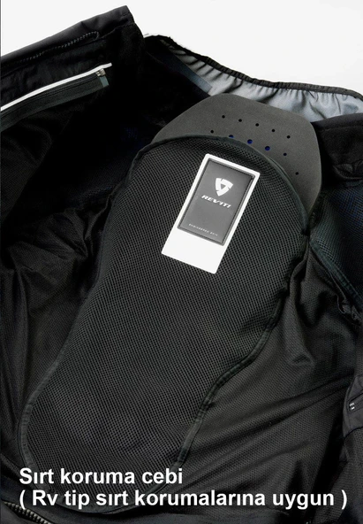 REVIT TORQUE 2 H2O MONT GRİ-KIRMIZI - 5