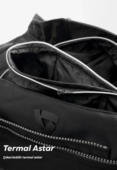 REVIT VERTICAL GORE-TEX MONT SİYAH-GRİ - 5