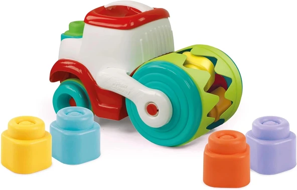 Clementoni Soft Clemmy Yumuşak Blok Duyusal Silindir Kamyon 17495 - Resim 4