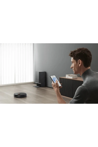 Xiaomi Robot Vacuum X20 Max Akıllı Robot Süpürge ve Mop  Siyah