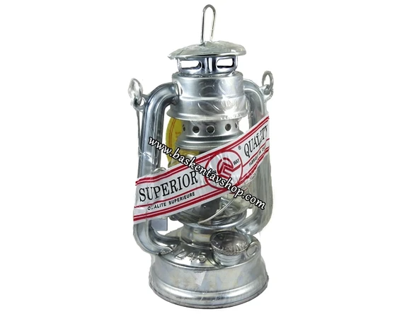 Klasik Gaz Yağı Lambası Gemici Feneri KÜÇÜK KIRMIZI - Resim 4