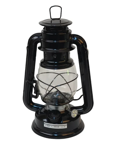 Klasik Gaz Yağı Lambası Gemici Feneri KÜÇÜK KIRMIZI - Resim 3