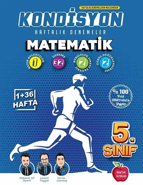 Newton Yayınları 5. Sınıf Matematik Kondisyon Denemeleri Yeni ürün görseli