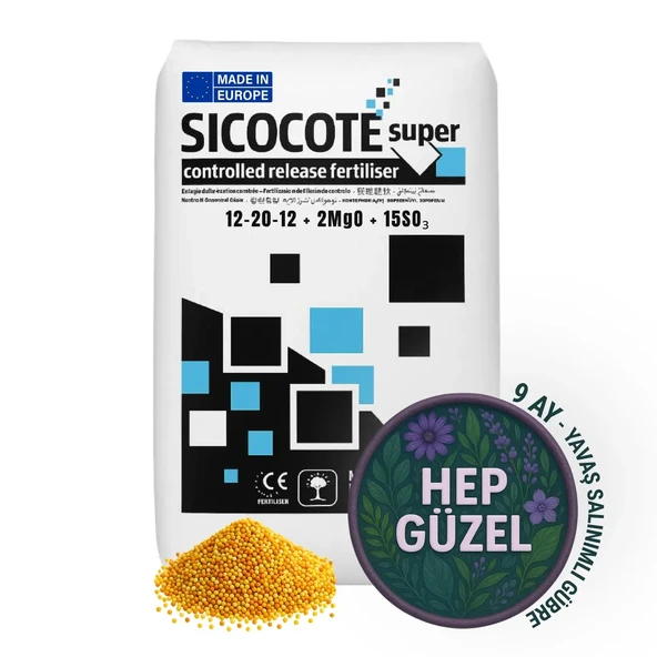 SICOCOTE NPK GÜBRE 12-20-12 (25 KG)