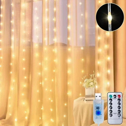 KENPAZAR 3x3 Perde LED Kumandalı PL-14 - Resim 2