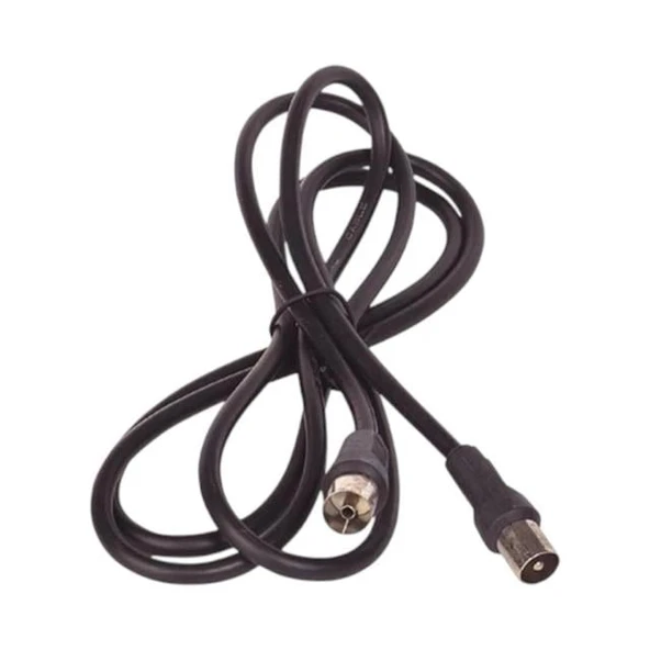 TV Video Ara Kablo Standart (60 Ohm Erkek - Dişi Kablo) ürün görseli 1