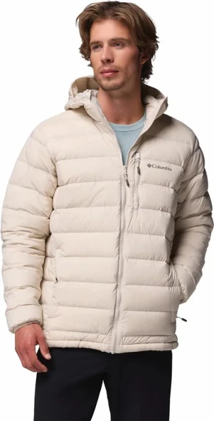 Columbia Drift Peak™ Stretch Down Hooded Jacket Bej Erkek Outdoor Mont WE1852 ürün görseli 1
