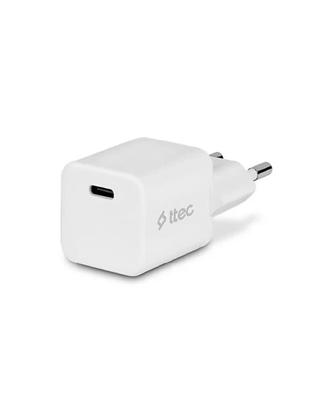 TTEC 2SCP01B SMARTCHARGER PD 20W USBC SEYAHAT ŞARJ ALETİ BEYAZ