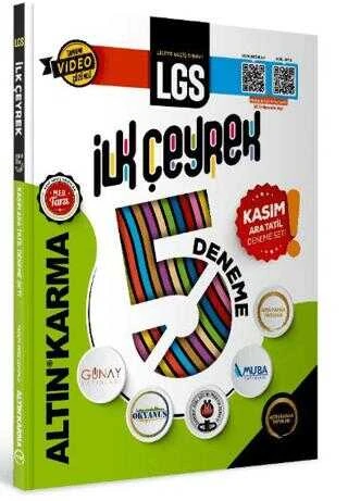 2025 LGS İlk Çeyrek 5 Farklı Yayın 5 Farklı Deneme Sınavı Video Çözümlü ürün görseli