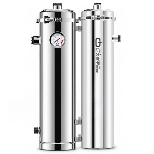 PowerMaster PM-28654 Ana Hat Su Arıtma Sistemi 10.000 L/Saat Paslanmaz Çelik Gövdeli Yıkanabilir UF-PVDF Filtreli ürün görseli 1