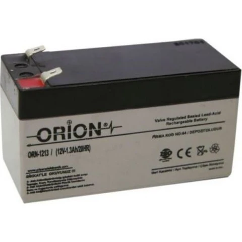 Orion 12V 1.3AH Kuru Bakımsız Akü ürün görseli
