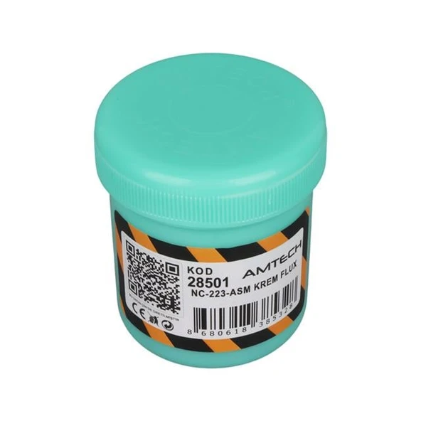 Amtech NC-223-ASM 100g Lehim Kremi (Flux) No-Clean Profesyonel SMD Lehimleme - Resim 2