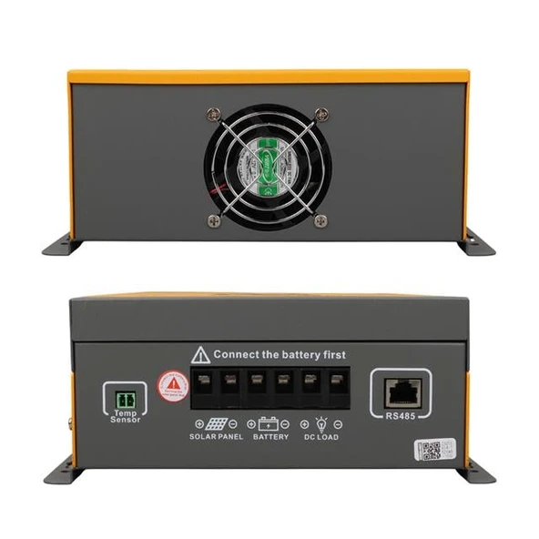 Sunsolar MPK60 MPPT Solar Şarj Kontrol Cihazı 60A (12V/24V/36V/48V Otomatik) 250V Maksimum PV LCD Ekranlı RS485 Portlu - Resim 3