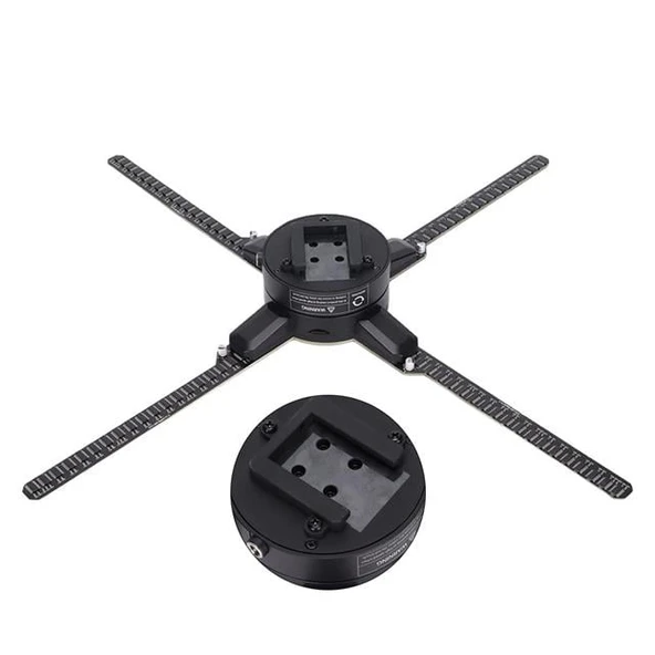 Hello Z7H 3D Hologram Fan - Holografik Video Görüntü Projektörü 52 Cm (Uzaktan Kumanda - Wifi - Telefon APP) - Resim 2