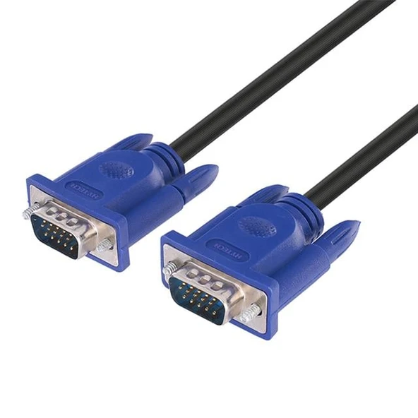 Hytech HT-VGA15 15 Pin Erkek/Erkek 15 Metre Vga Görüntü Aktarma Kablosu - Resim 2