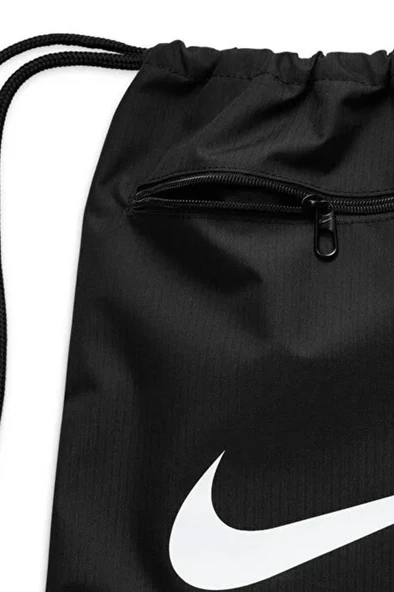 Nike Aksesuar Nk Brsla Drwstrng 9.5 (18L) DM3978-010 Siyah Unisex Çanta - Resim 3