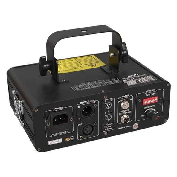 Layu C140Gb Yeşil-Mavi Çift Renk Beam Efekt Lazeri - Resim 2