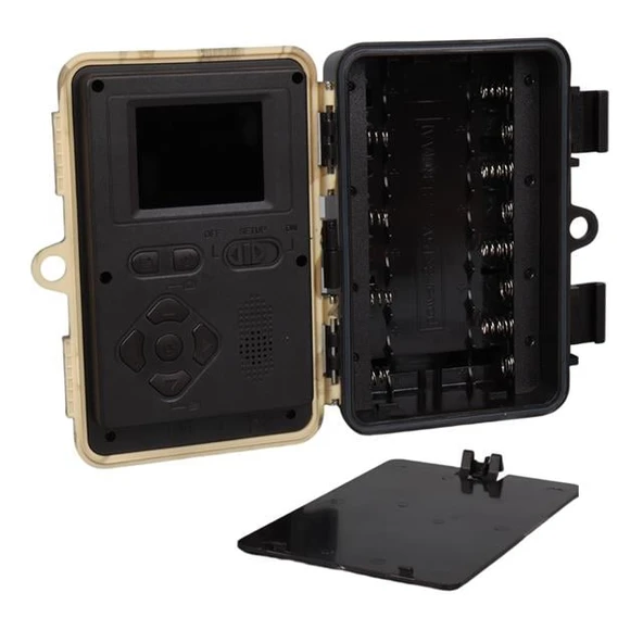 Powermaster RF06 20MP 24 Led PIR Sensörlü 2.0" Renkli Lcd Ekran 128GB SD Kart Destekli Fotokapan Kamuflaj Kamera - Resim 2