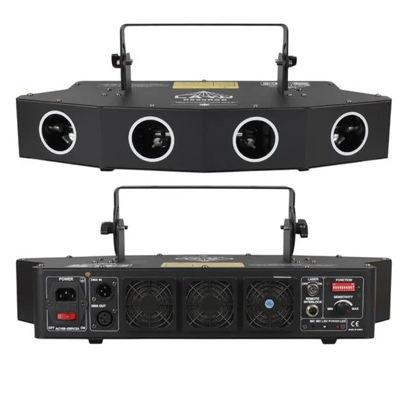 Layu D950RGB 7 Renk (RGBPYCW) Beam Efekt Lazeri - Resim 3