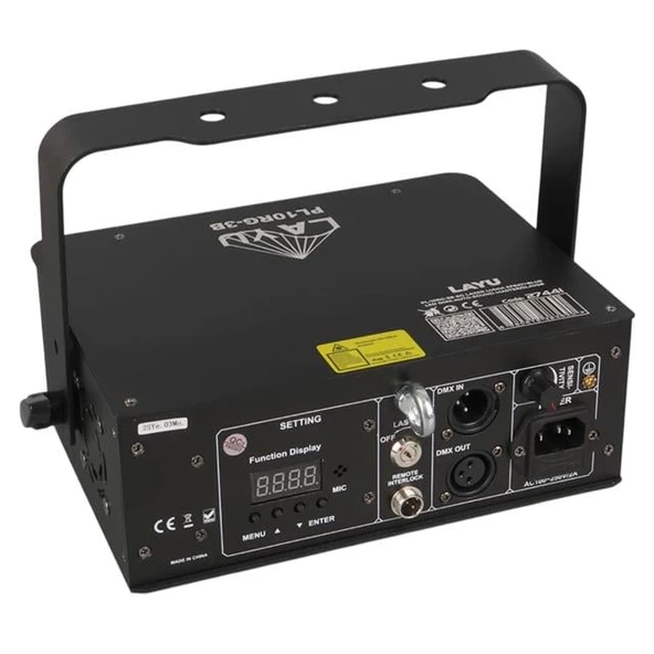 Layu PL-10RG-3B RG Lazer Lumia Efekti ve Mavi LED Wash Işık Sistemi - Resim 2