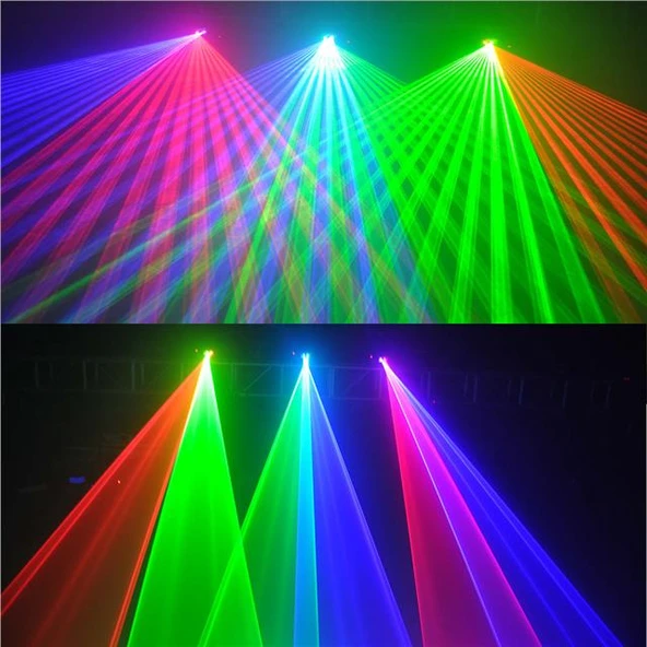 Layu C140Gb Yeşil-Mavi Çift Renk Beam Efekt Lazeri - Resim 4