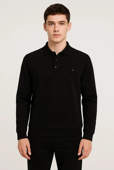 Simenti Regular Fit Polo Yaka Selanik Kazak - 7414 - 8