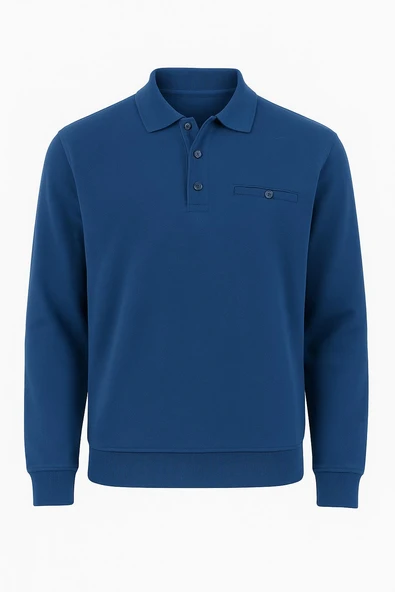 Simenti Regular Fit Polo Yaka Selanik Kazak - 7414 - 5