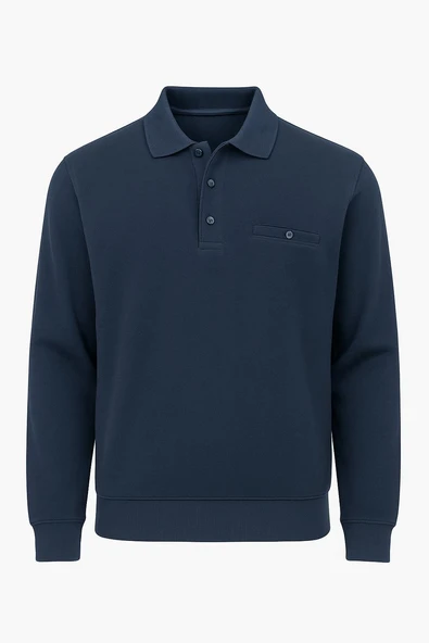 Simenti Regular Fit Polo Yaka Selanik Kazak - 7414 - 9