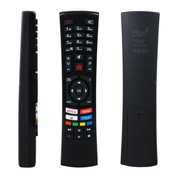 Hey Küçük Kalıp Toshiba CT-8528 Netflix Youtube Rakuten TV Tuşlu Lcd Led TV Kumanda ürün görseli 1